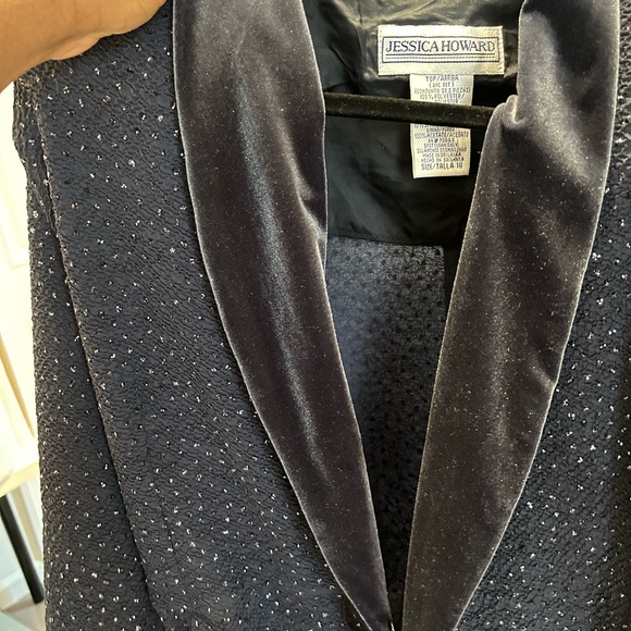 Robe blazer… little jewels… elegant! Grey color - Picture 2 of 8